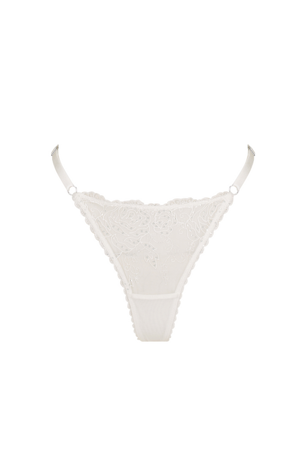 Delilah Thong White