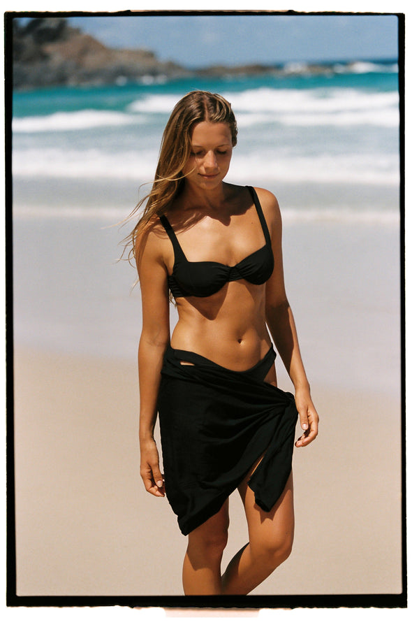 Bambi Swim Sarong Black