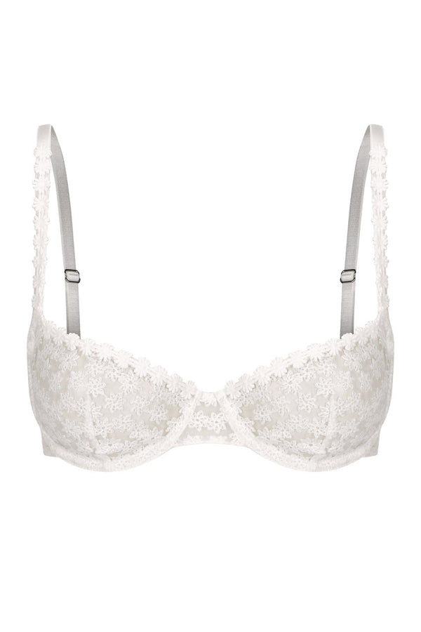 Daisy Underwire White