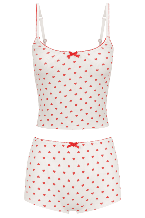 Hugo Set Heart Print