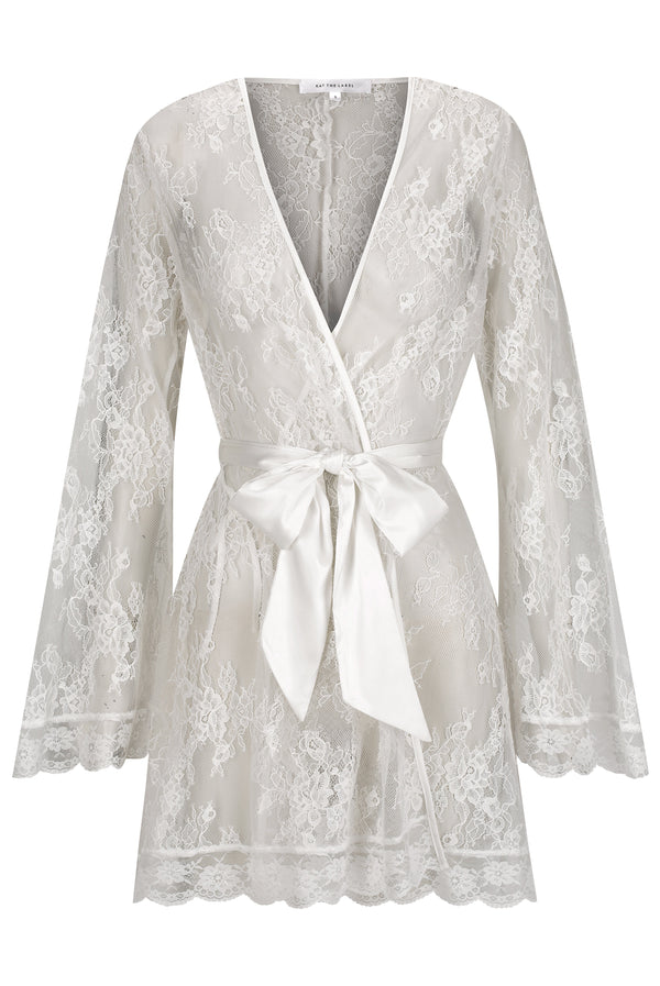 Lottie Robe Ivory