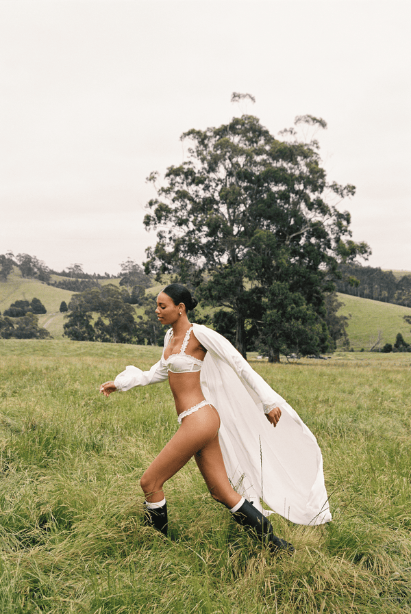 Madeline Robe Ivory