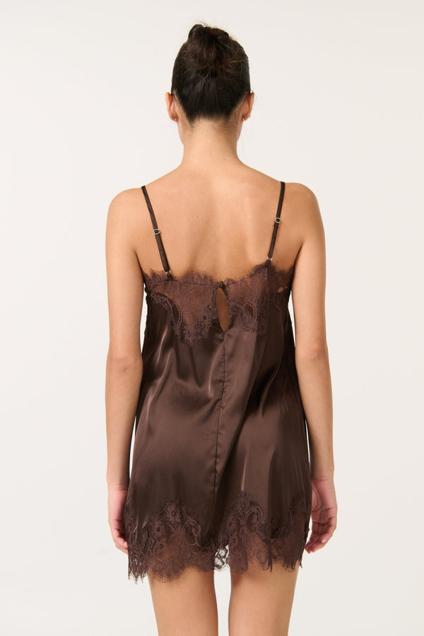 Olivia Slip Espresso
