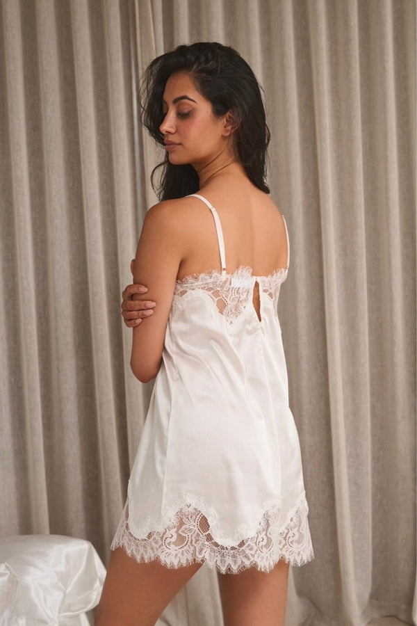 Olivia Slip Ivory