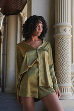 Celine Short Olive