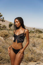 Bowie Bustier Black