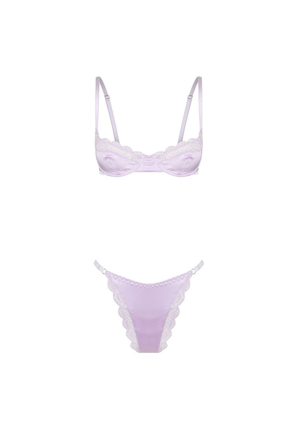 Bowie Thong Set Lilac
